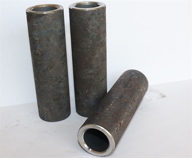 沈阳冷挤压钢筋套筒应该怎么样激光打标